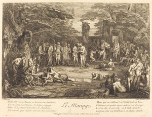 Die Hochzeit von Claude Gillot