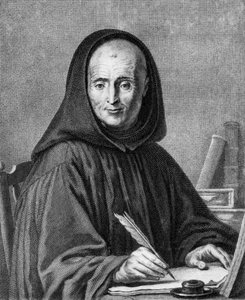 Porträt von Jean Mabillon, graviert von Alexis Loir von Claude Guy Halle