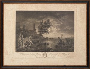 Französische Stahlstiche von Claude Joseph (after) Vernet