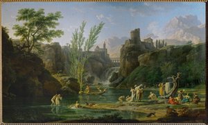 Morgen, Badende von Claude Joseph Vernet