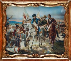 Napoleon in der Schlacht bei Friedland (1807)