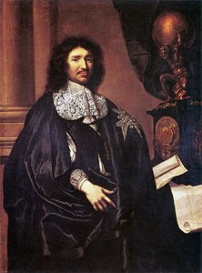 Porträt von Jean-Baptiste Colbert von Claude Lefebvre