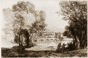 Eine italienische Landschaft, 1913