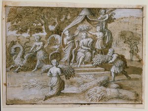 Hommage an Ceres von Claude Lorrain