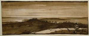 Panorama vom Sasso von Claude Lorrain