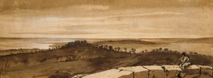 Panorama vom Sasso von Claude Lorrain