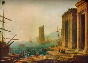 Hafen von Ostia, Rom, ca. 1643 1931 von Claude Lorrain