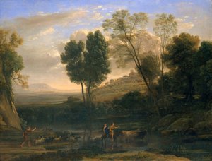 Sonnenaufgang, ca. 1646-47 von Claude Lorrain