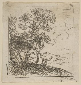 Die zwei Landschaften rechter Baum, ca. 1630