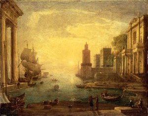 Der Große Kanal, Venedig von Claude Lorrain
