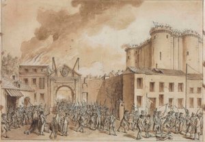 Der Sturm auf die Bastille am 14. Juli 1789