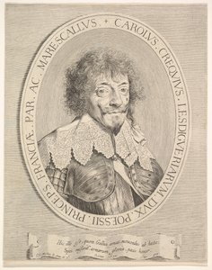 Charles I de Créquy, Herzog von Lesdiguières, 1633 von Claude Mellan