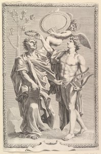 Frontispiz: Virgil, Publii Virgilii Maronis Opera, 1641