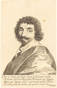 Jean-Louis Guez de Balzac von Claude Mellan