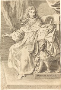 Ludwig XIV. von Claude Mellan