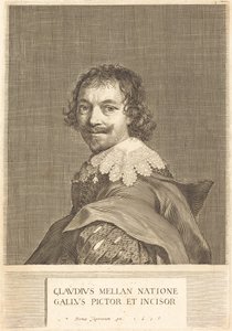 Selbstporträt von Claude Mellan