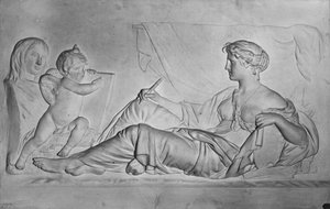 Geschichte, ca. 1810 von Claude Michel Clodion