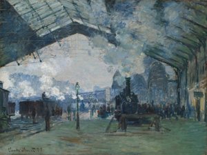 Ankunft des Normandie-Zuges, Gare Saint-Lazare