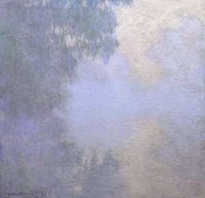 Zweig der Seine bei Giverny von Claude Monet
