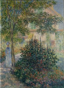 Camille Monet im Garten von Argenteuil