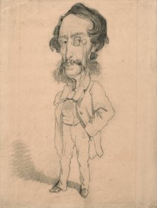 Karikatur von Mario Uchard von Claude Monet