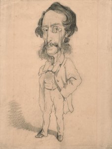 Karikatur von Mario Uchard, ca. 1858 von Claude Monet