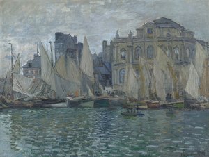 Das Museum von Le Havre von Claude Monet