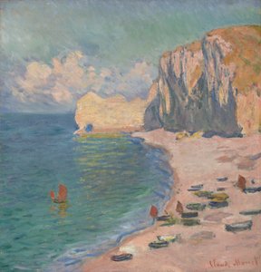 Étretat: Der Strand und die Falaise d