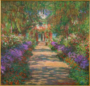 Garten in Giverny von Claude Monet