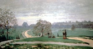 Hyde Park, London, 1871 von Claude Monet