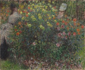 Damen in Blumen, 1875