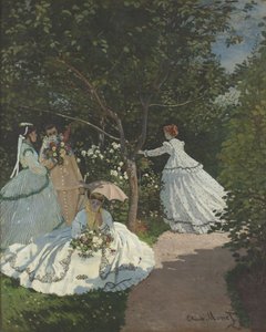 Damen im Garten