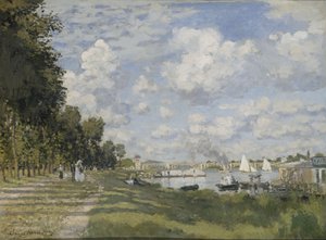 Das Becken von Argenteuil von Claude Monet