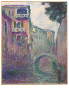 Le Rio de la Salute von Claude Monet