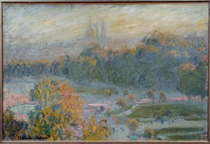 Der Garten der Tuilerien von Claude Monet