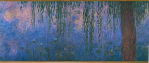 Die Seerosen, die Weiden von Claude Monet