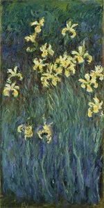 Die gelben Iris von Claude Monet