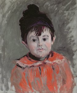 Michel Monet (1878-1966) mit einer Bommelmütze, 1880 von Claude Monet