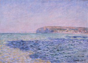 Schatten auf dem Meer - Die Klippen von Pourville von Claude Monet