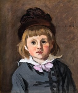 Porträt von Jean Monet mit Pomponmütze