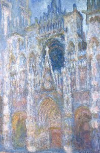 Kathedrale von Rouen, Blaue Harmonie, Morgensonnenlicht