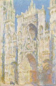 Kathedrale von Rouen, Westfassade, Sonnenlicht