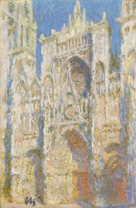 Kathedrale von Rouen, Westfassade, Sonnenlicht