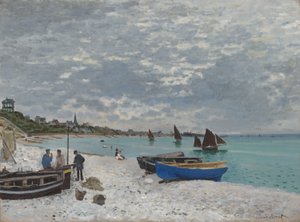 Der Strand von Sainte-Adresse