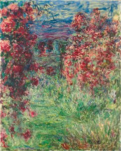 Das Haus in Giverny unter den Rosen, 1925
