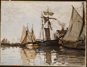 Der Hafen von Honfleur, ca. 1865
