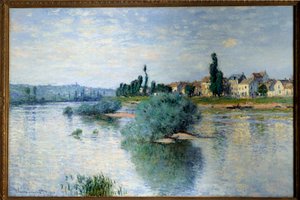 Die Seine bei Lavacourt