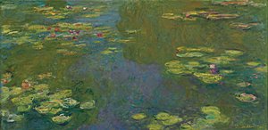 Der Seerosenteich, 1919 von Claude Monet