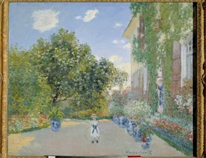 Das Haus des Künstlers in Argenteuil im Jahr 1872 von Claude Monet