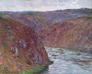 Tal der Creuse (Grauer Tag)